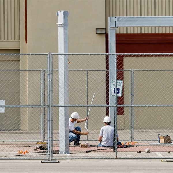 how long can i rent the temporary fence for my building site or event in Middle Granville